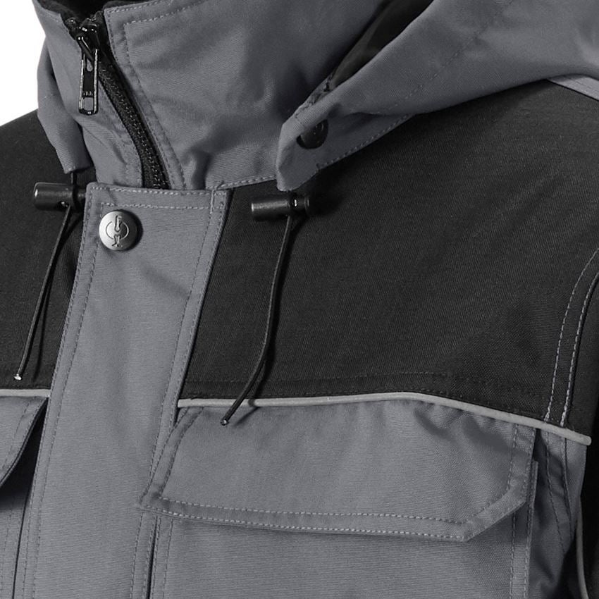 Maschinenbauer: Pilotenjacke e.s.image + grau/schwarz 2