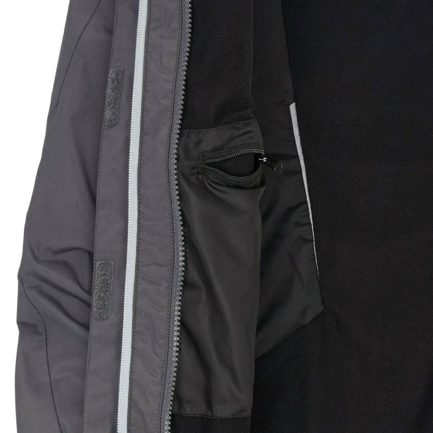 Jacken: 3 in 1 Funktionsjacke e.s.motion 2020, Damen + anthrazit/platin 2