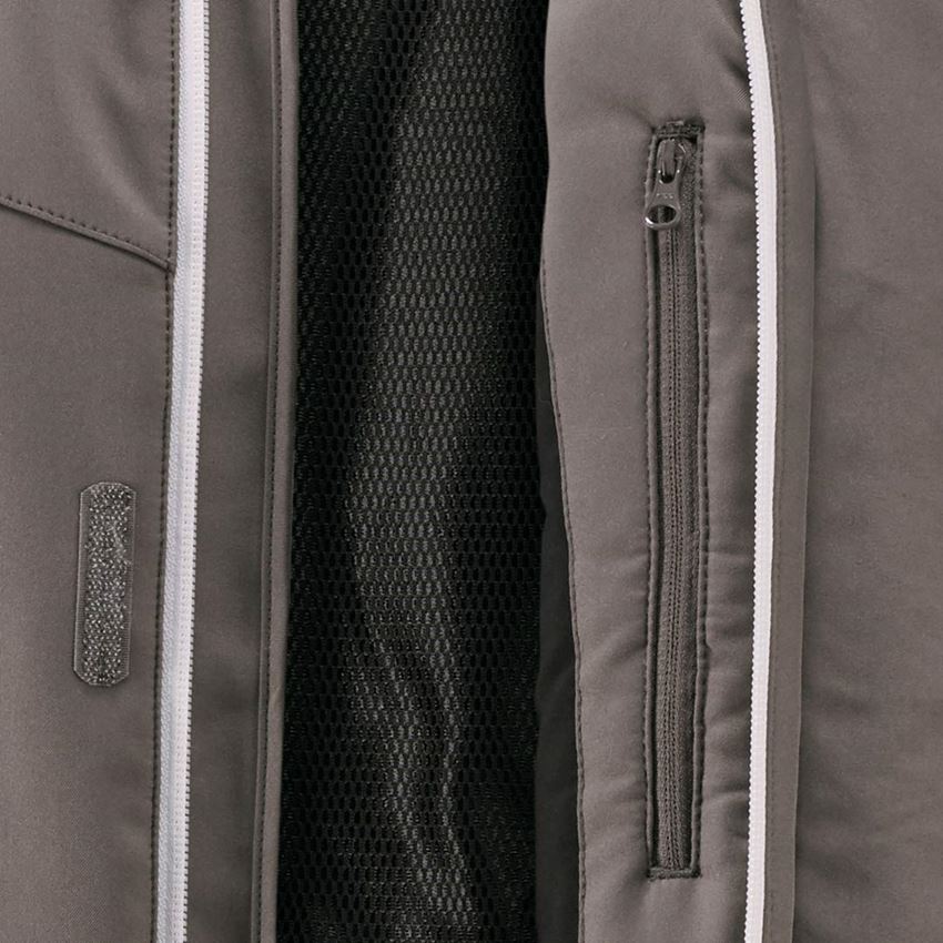 Tilers: Winter softshell jacket e.s.motion 2020, men's + stone/plaster 2