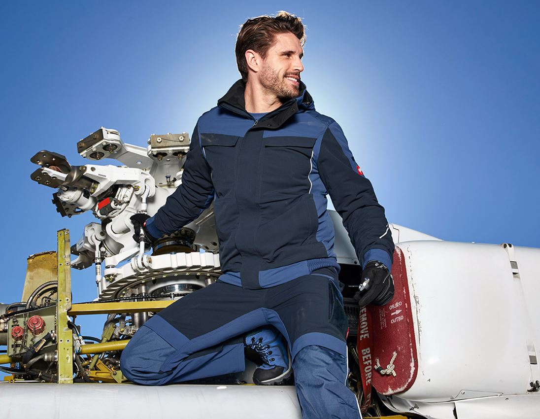Work Jackets: Winter functional jacket e.s.dynashield + cobalt/pacific 1