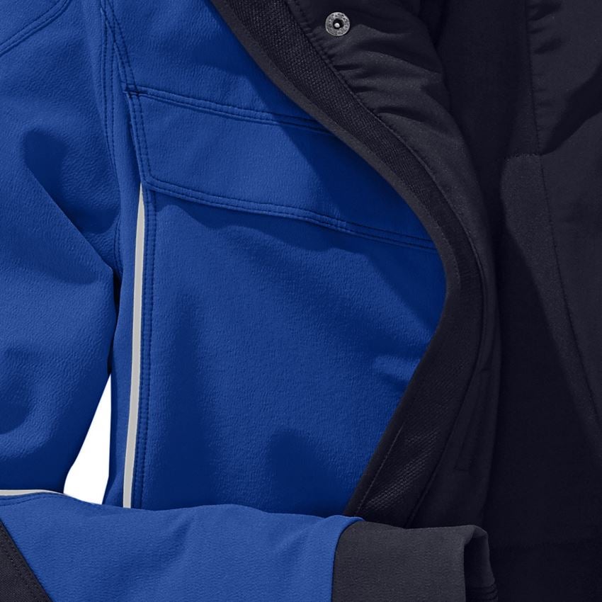 Work Jackets: Winter functional jacket e.s.dynashield + royalblue/black 2