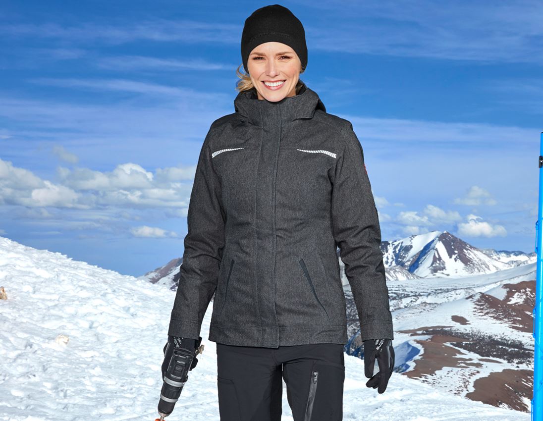 Winter jackets: Functional jacket e.s.motion denim, ladies' + graphite 2
