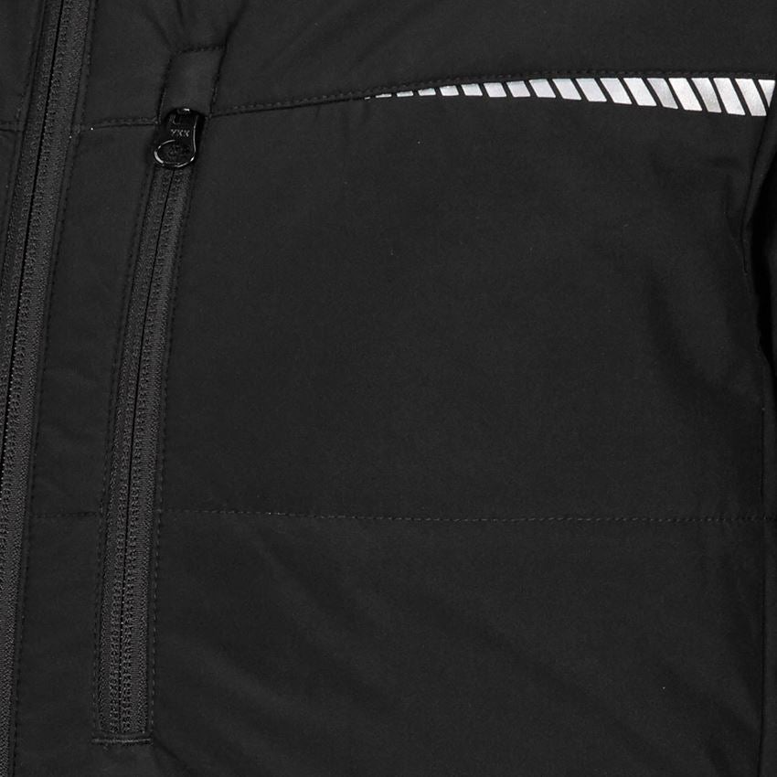 Winterjacken: Windbreaker e.s.motion denim + schwarz 2