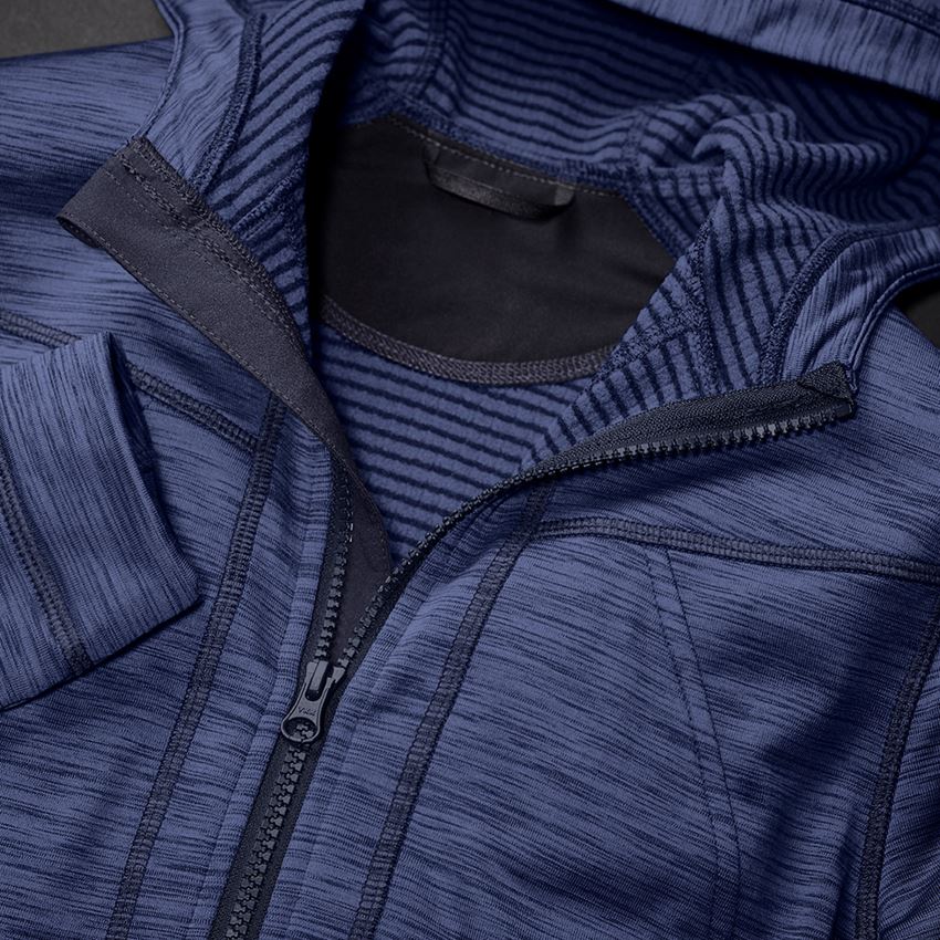 Themen: Kapuzenjacke isocell e.s.dynashield, Damen + pazifik melange 2