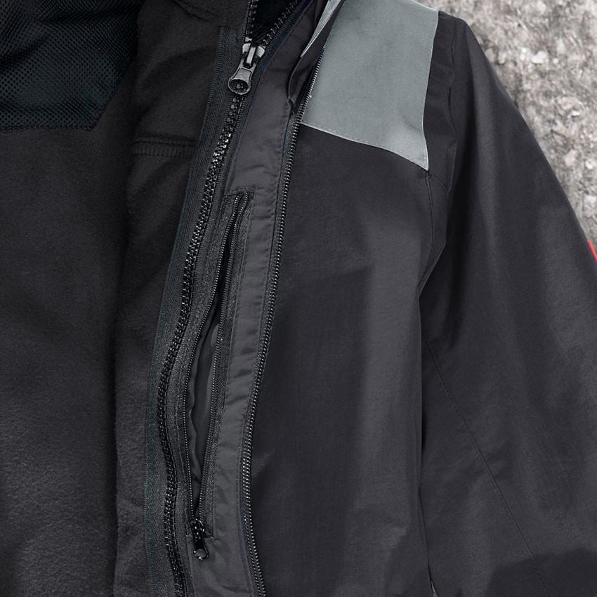 Arbeitsjacken: e.s. 3 in 1 Funktionsjacke, Herren + graphit/zement 2