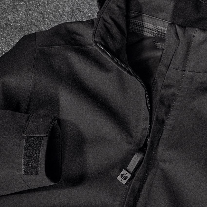 Jacken: e.s. Funktions-Jacke CI, Kinder + schwarz 2
