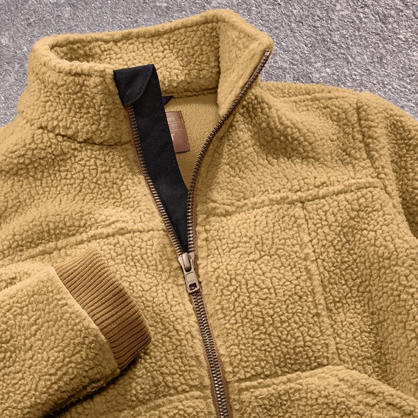 Jackets: Faux fur jacket e.s.vintage, children's + sepia 2