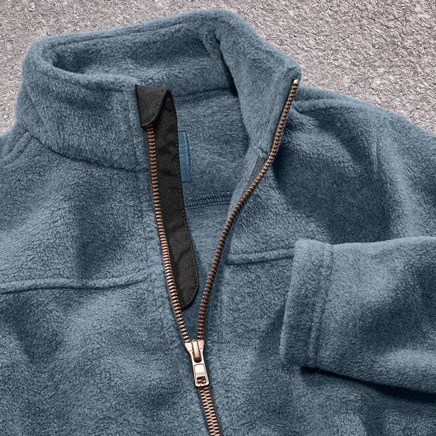 Jacken: Fleecejacke e.s.vintage, Kinder + arktikblau melange 2