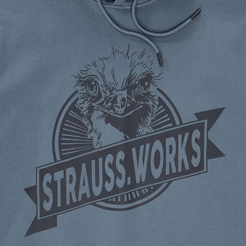 Themen: Hoody-Sweatshirt e.s.iconic works + oxidblau 2