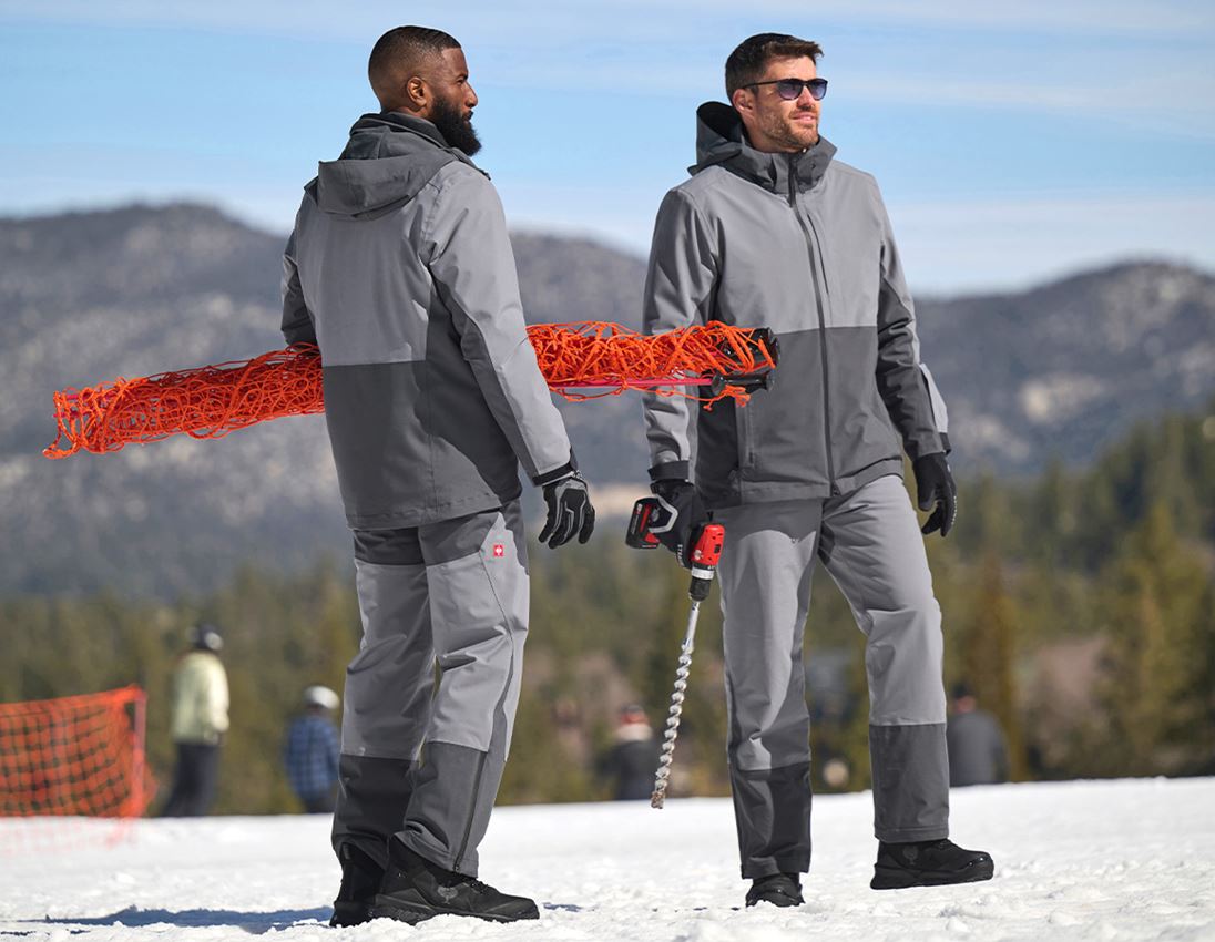 Arbeitsjacken: 3 in 1 Funktionsjacke e.s.trail snow + carbongrau/basaltgrau 4