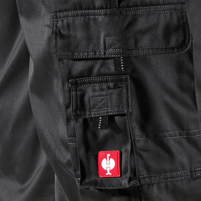 Arbeitshosen: Cargohose + schwarz 2