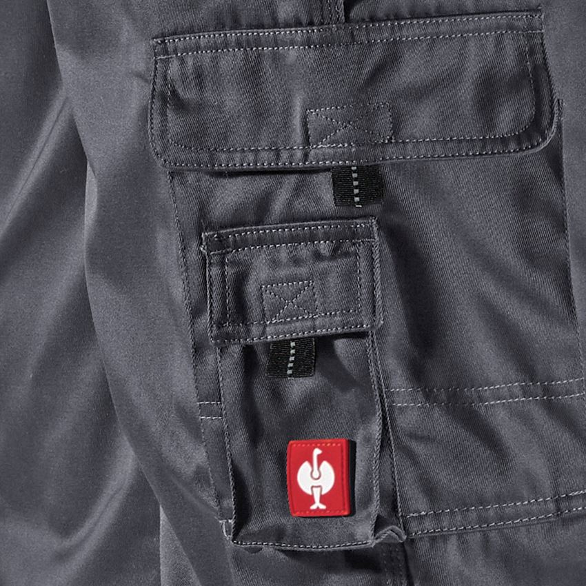 Arbeitshosen: Cargohose + anthrazit 2