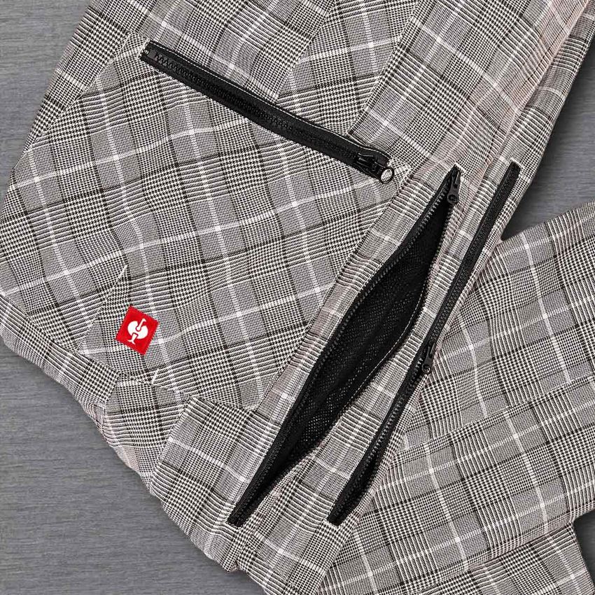 Arbeitshosen: e.s. Berufshose pocket, Herren + kastanie/weiß 2