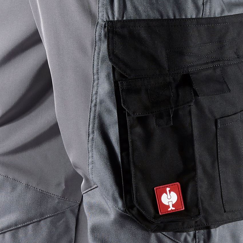 Arbeitshosen: Cargohose e.s. comfort + anthrazit/schwarz 2