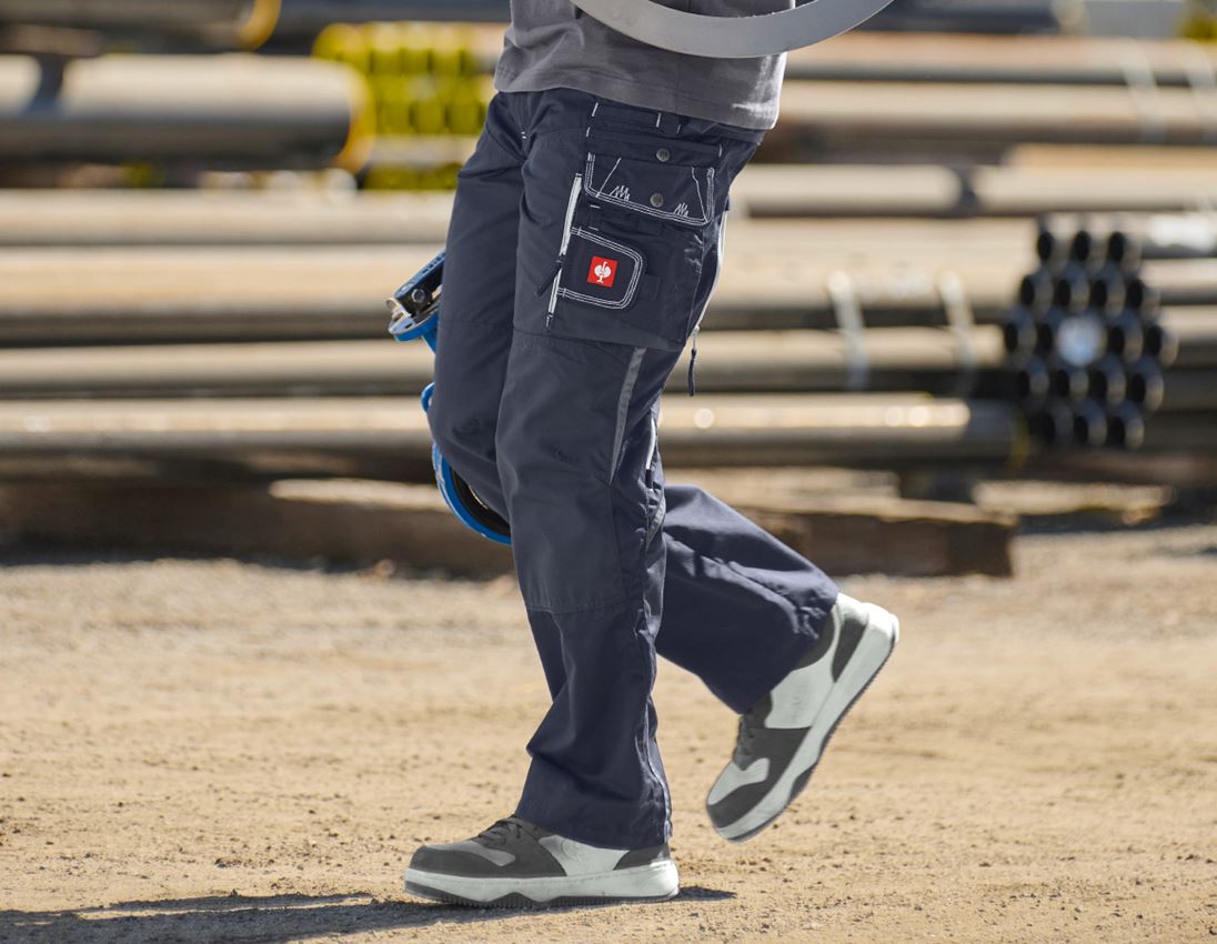 Arbeitshosen: Bundhose e.s.motion Sommer + saphir/zement