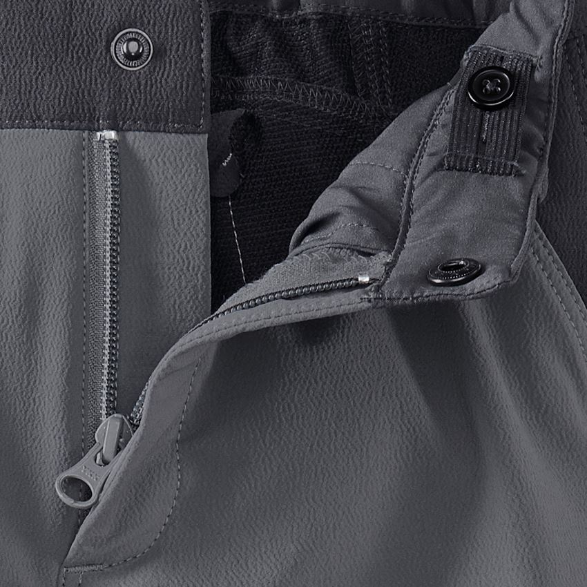 Hosen: Funktions Cargohose e.s.dynashield, Kinder + zement/graphit 2