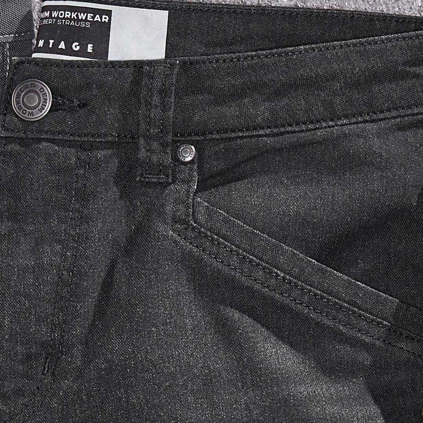 Arbeitshosen: 5-Pocket-Hose e.s.vintage + schwarz 2