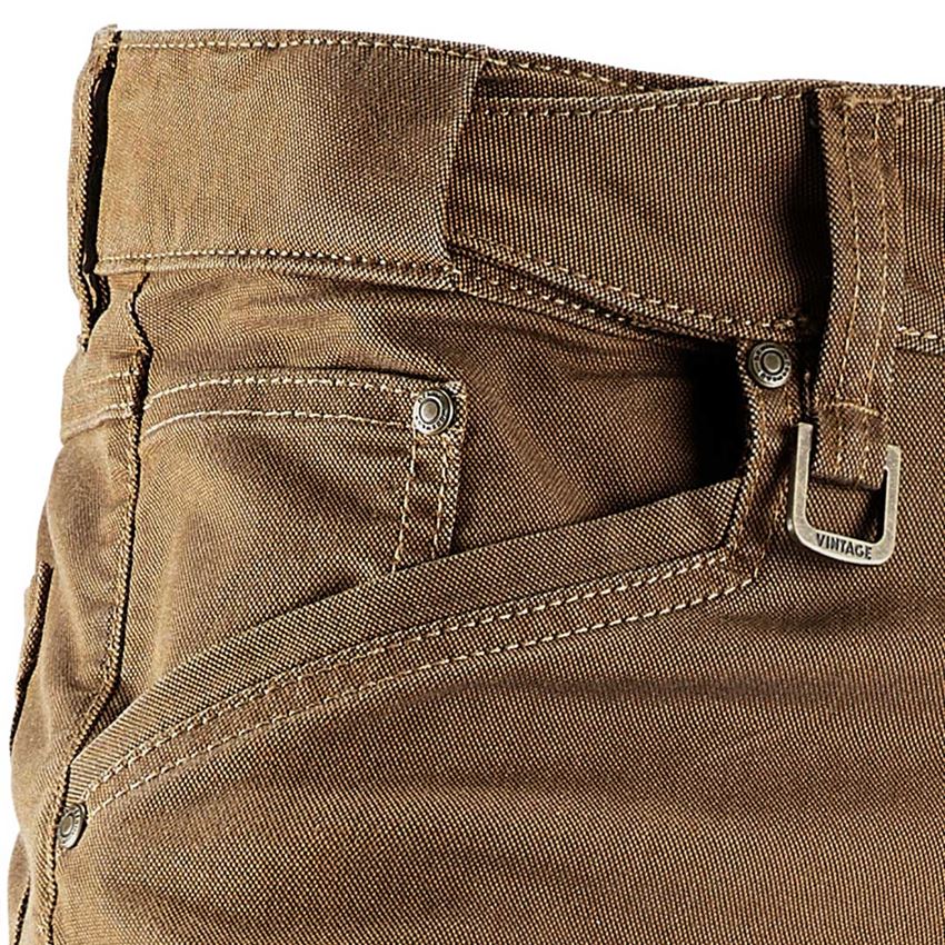 Arbeitshosen: Cargo-Short e.s.vintage + sepia 2