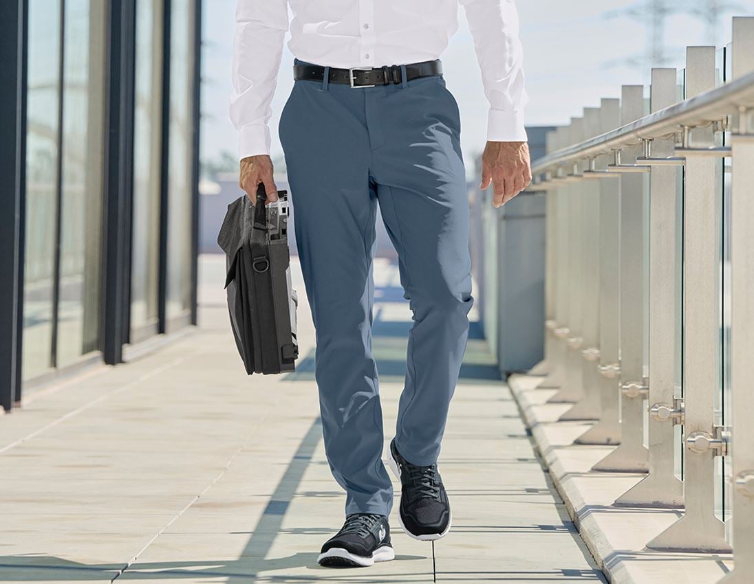 Arbeitshosen: Berufshose Chino e.s.work&travel + eisenblau 2