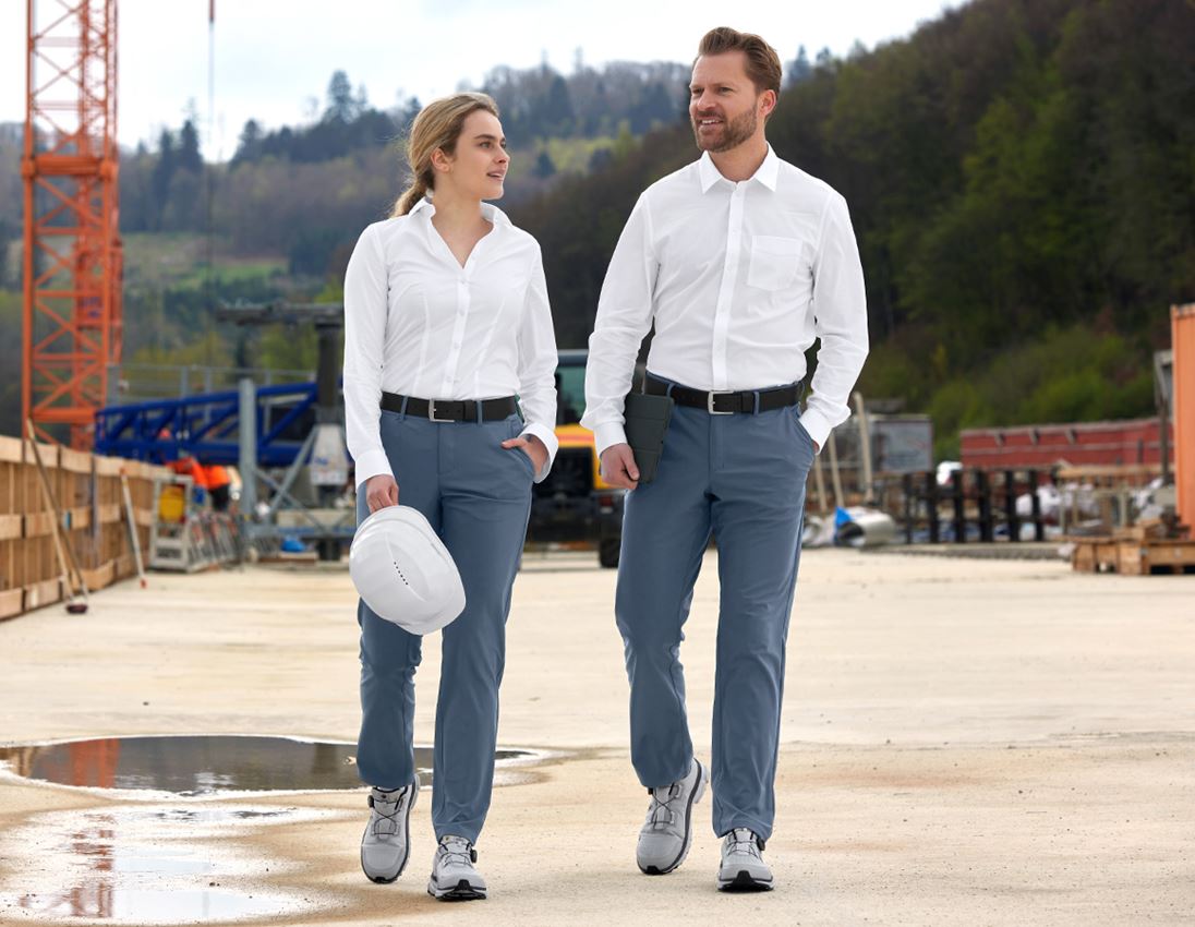 Arbeitshosen: Berufshose Chino e.s.work&travel + eisenblau 4