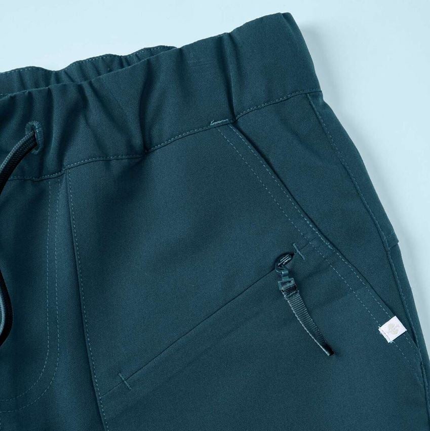 Work Trousers: Multi-Pocket Trousers e.s.avida, ladies’ + seablue 2