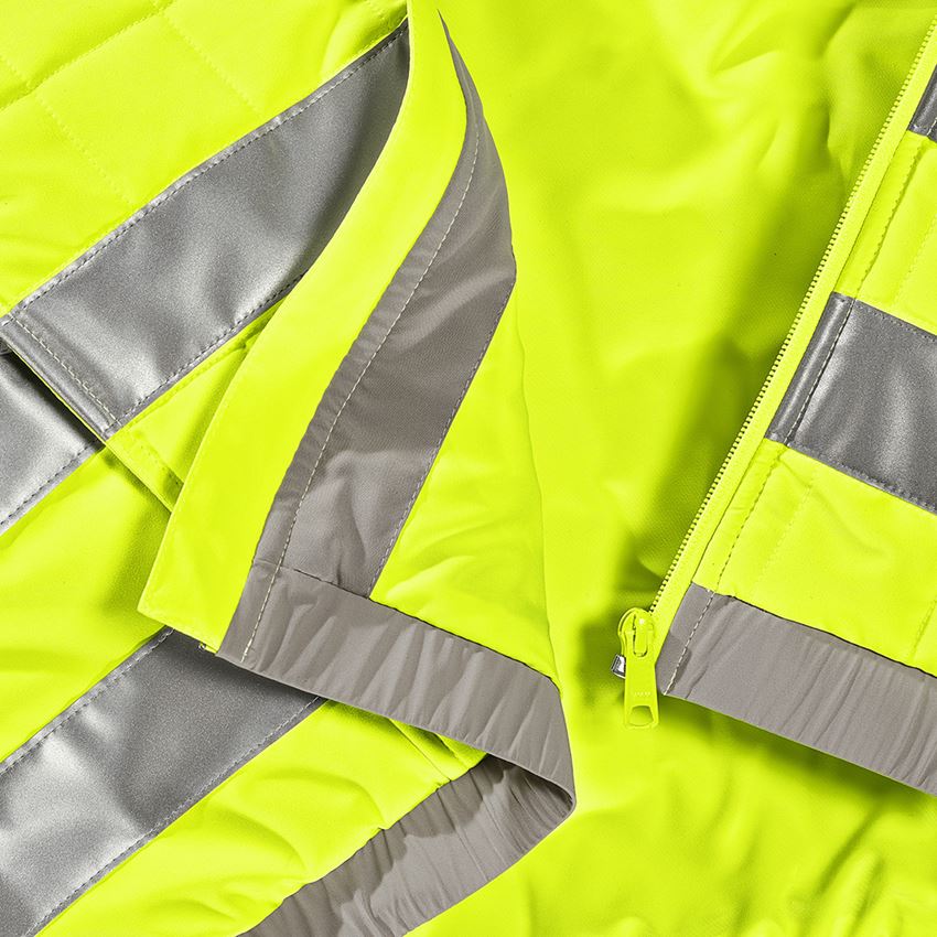 Arbeitsjacken: Warnschutzjacke e.s.concrete + warngelb/perlgrau 2