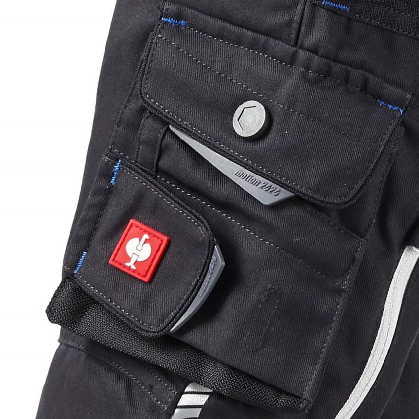 Hosen: Bundhose e.s.motion 2020, Kinder + graphit/enzianblau 2
