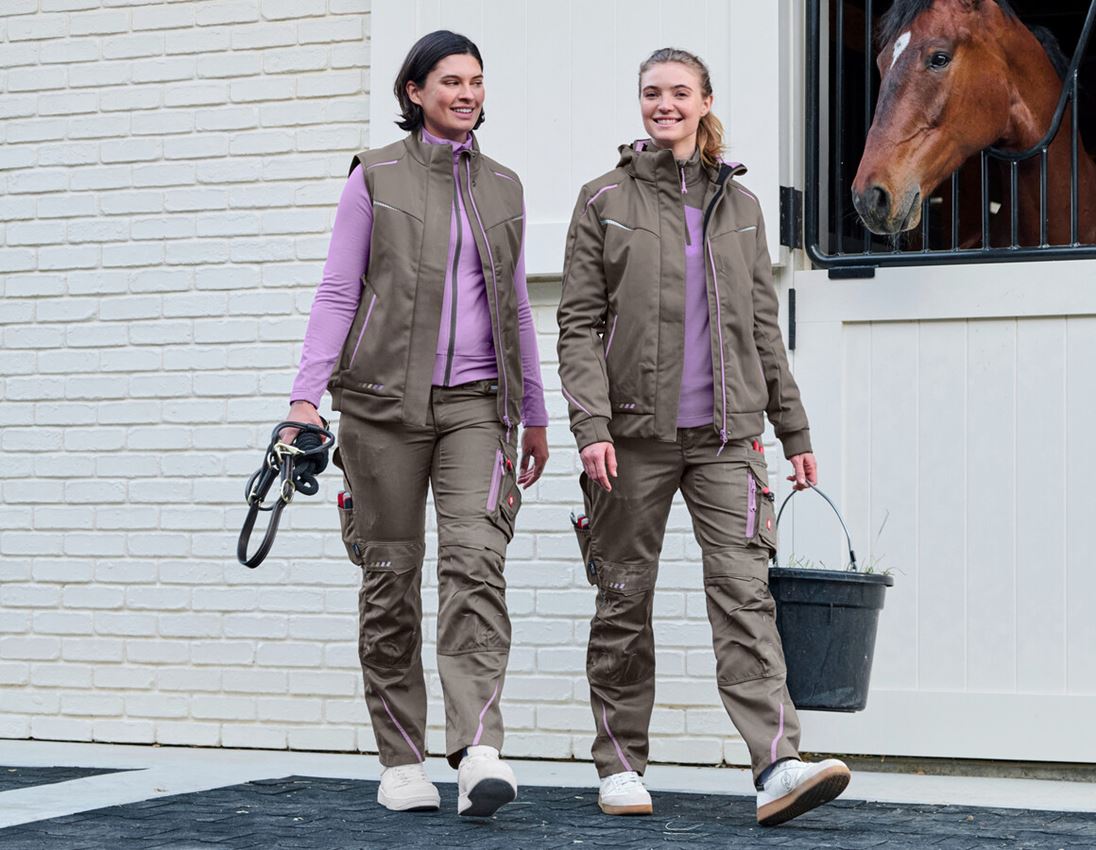 Dachdecker: Damenhose e.s.motion 2020 + stein/lavendel 4