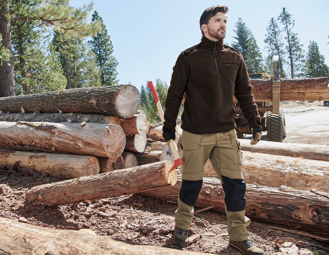 Arbeitshosen: Bundhose e.s.roughtough + walnuss 1