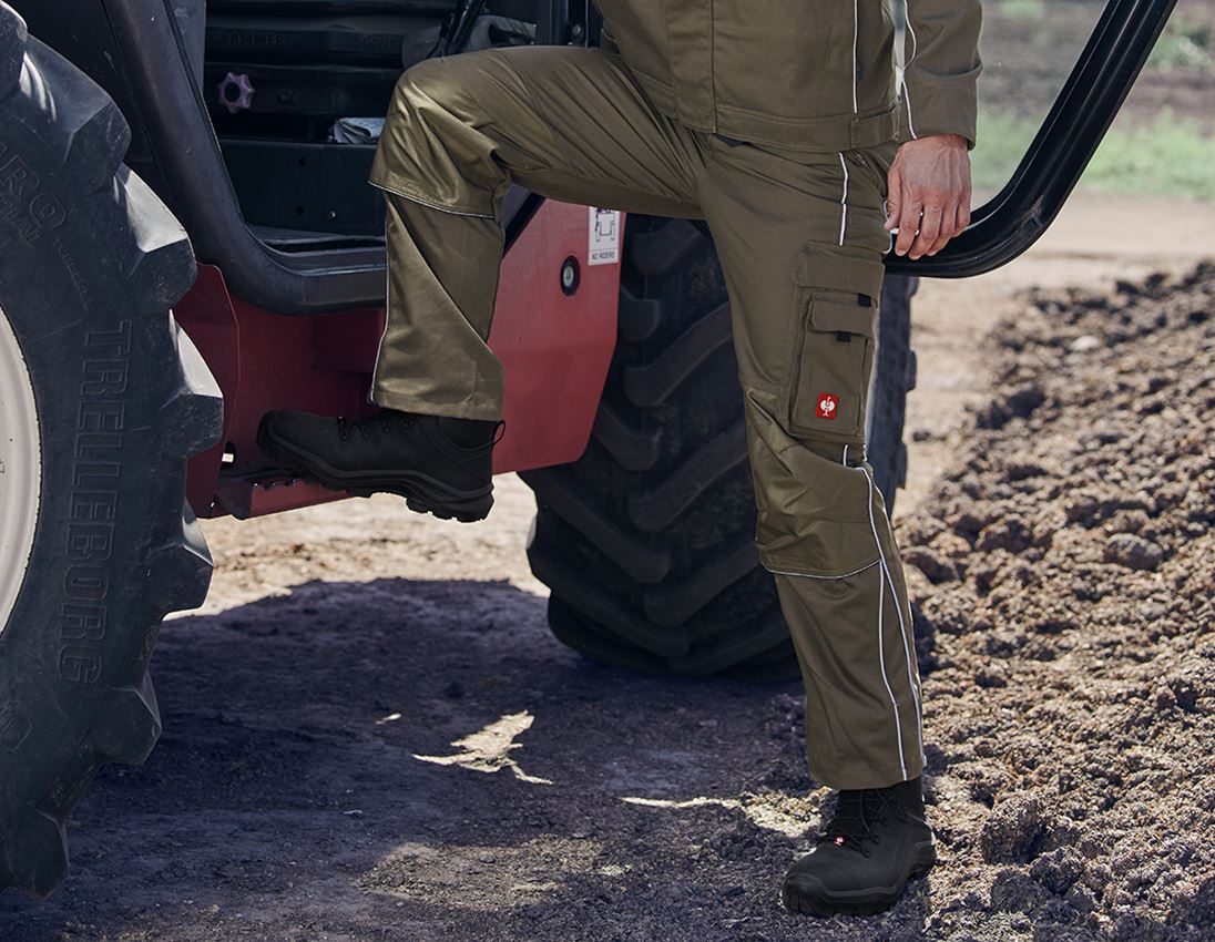 Fliesenleger: Bundhose e.s.prestige + oliv 1