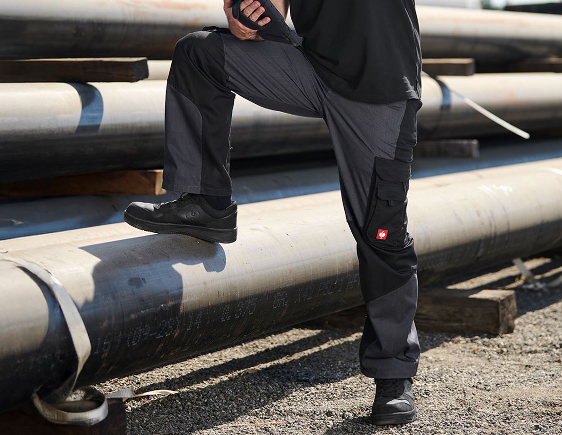 Arbeitshosen: Bundhose e.s. carat + anthrazit/schwarz 3