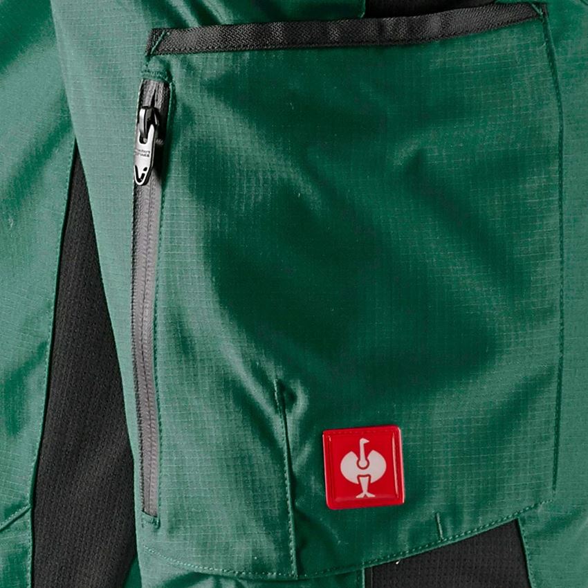 Work Trousers: Trousers e.s.vision, men's + green/black 2