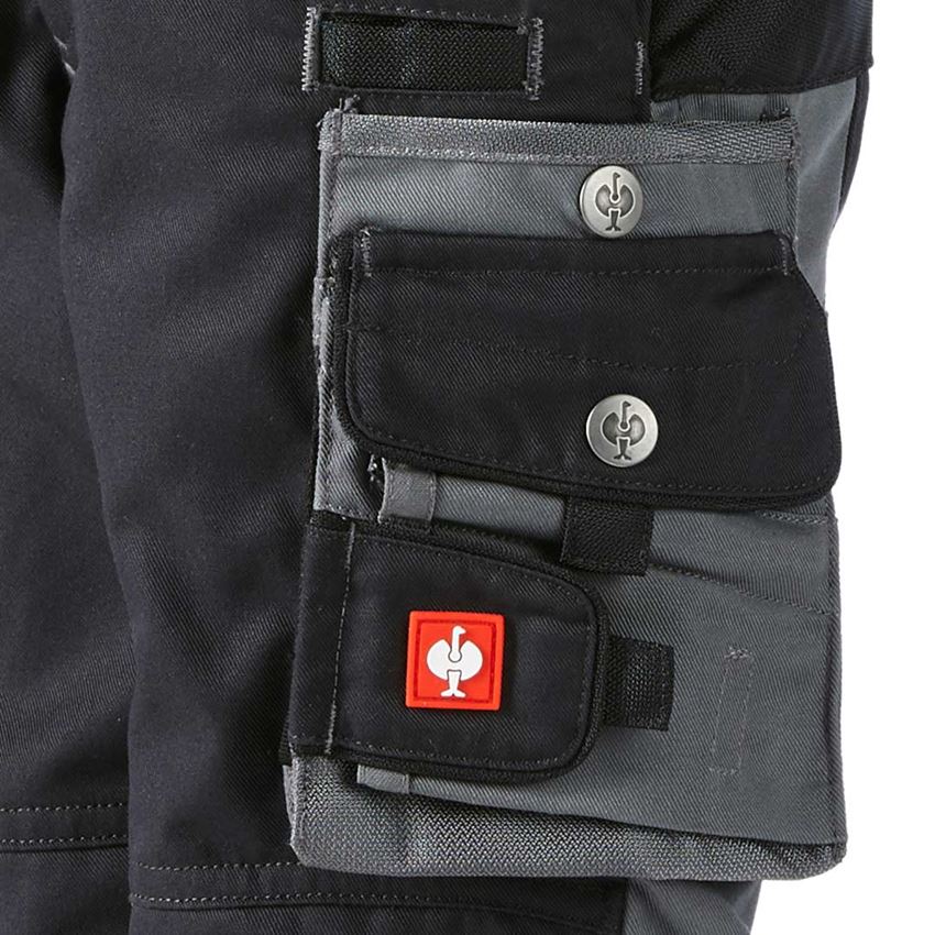Winter trousers: Children's trousers e.s.motion Winter + graphite/cement 2