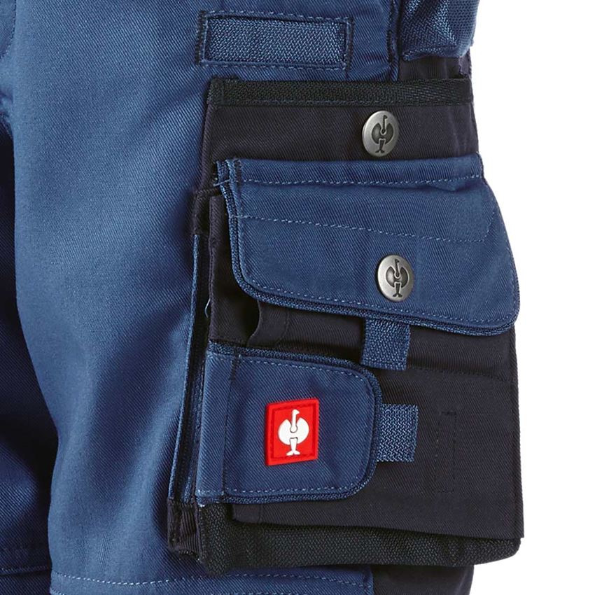 Winter trousers: Children's trousers e.s.motion Winter + cobalt/pacific 2