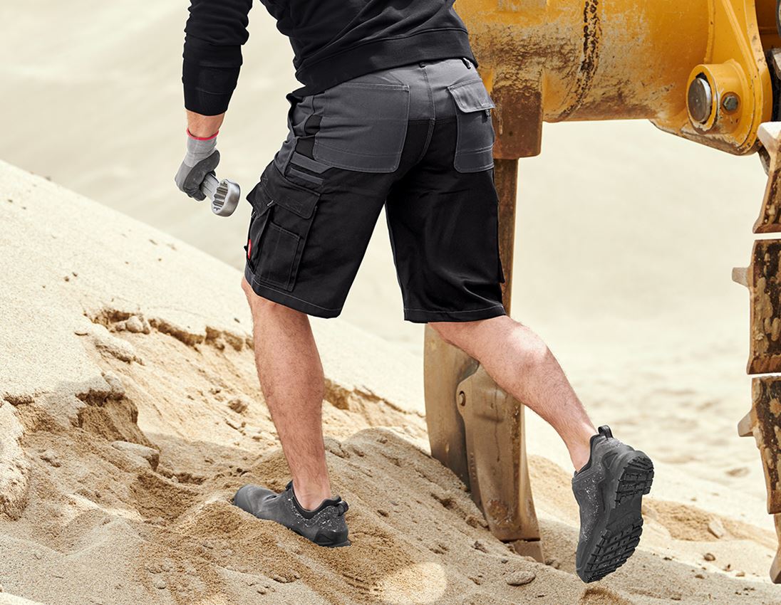 Arbeitshosen: Short e.s.image + grau/schwarz 5