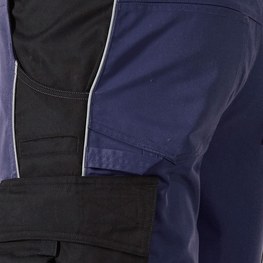 Arbeitshosen: Short e.s.active + dunkelblau/schwarz 2