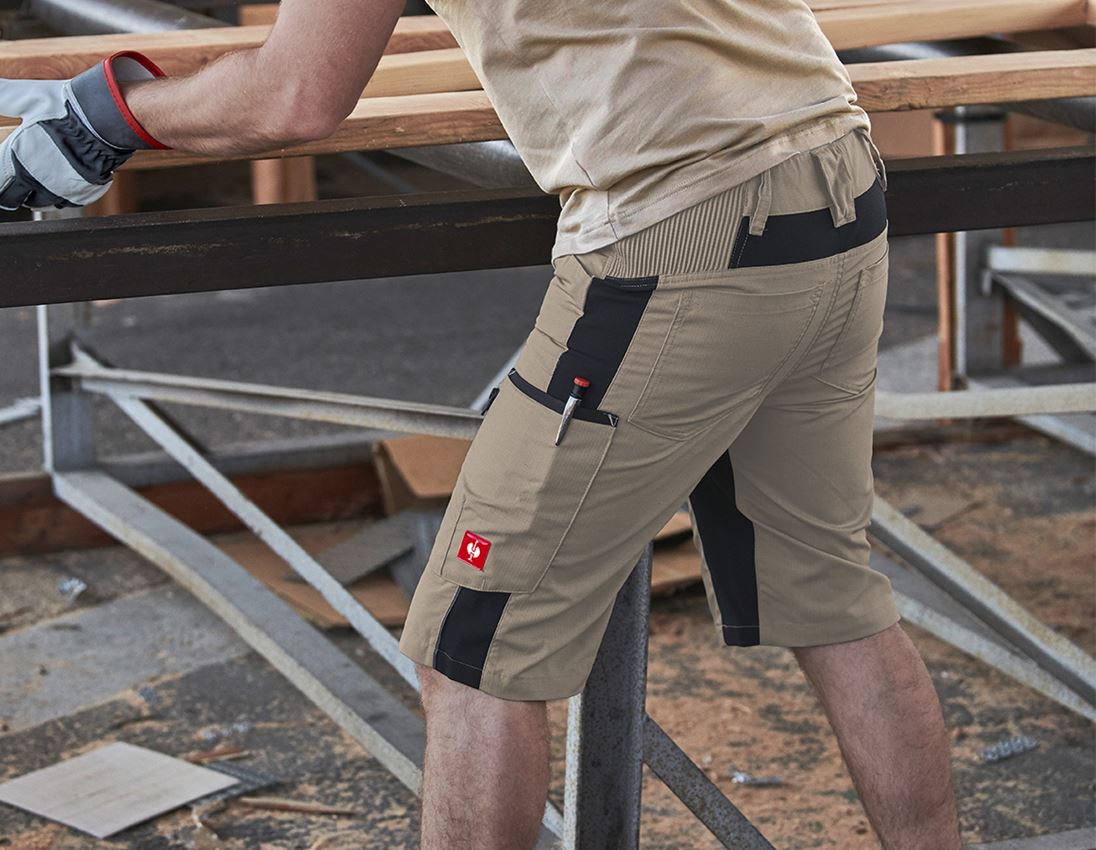 Topics: Shorts e.s.vision, men's + clay/black 1