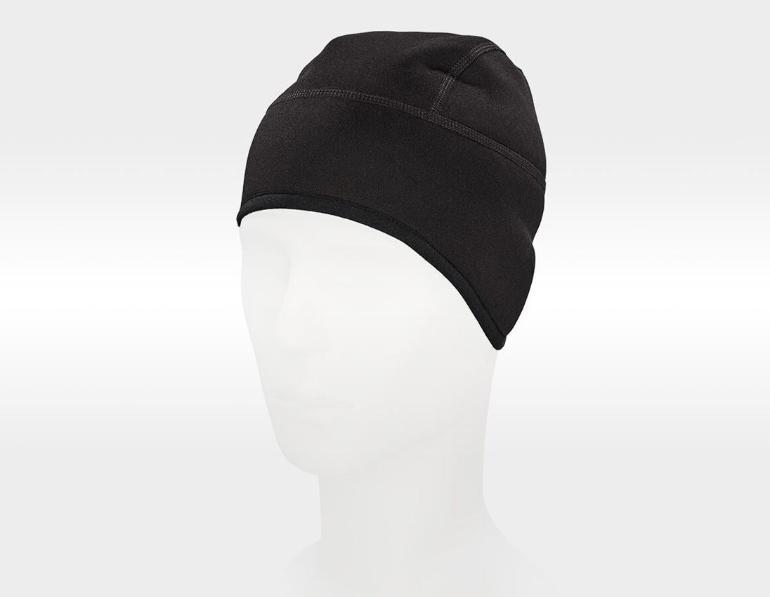 Accessories: e.s. FIBERTWIN® thermo stretch hat + black 1