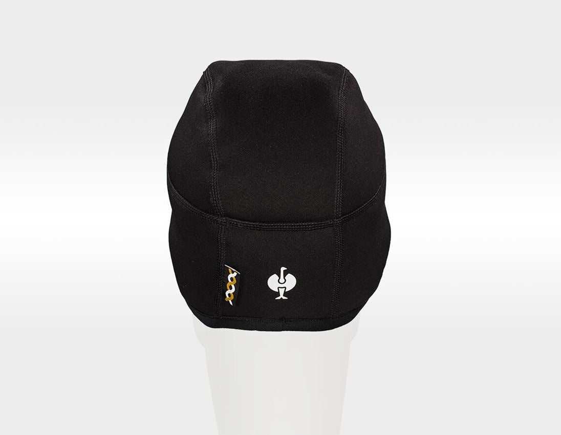 Accessories: e.s. FIBERTWIN® thermo stretch hat + black 3