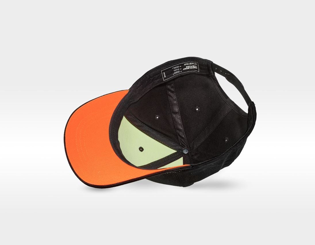 Accessories: Cap e.s.motion 2020 + black/high-vis yellow/high-vis orange 2