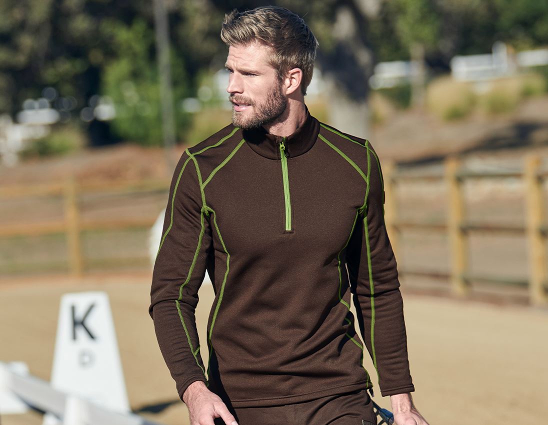Themen: Funkt.-Troyer thermo stretch e.s.motion 2020 + kastanie/seegrün