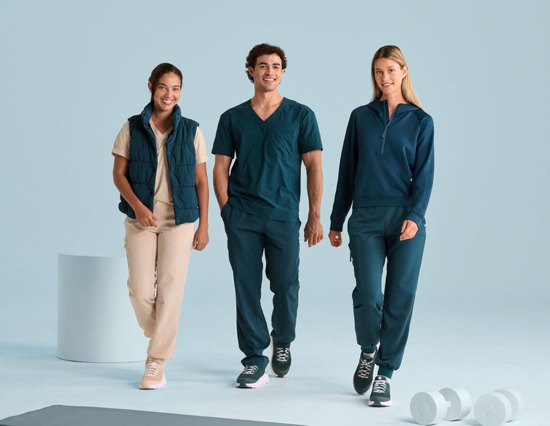 Work Trousers: Pocket Trousers e.s.avida, men’s + seablue 2