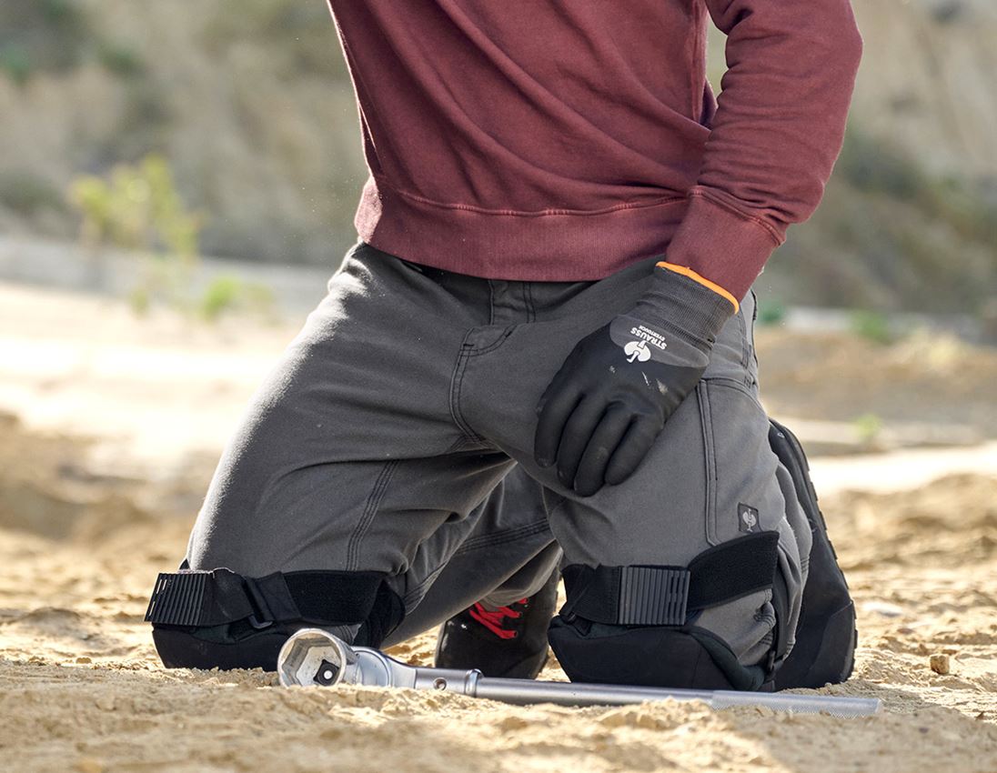 Arbeitsschutz: SET:e.s.Knee Pad+Kniepolstertasche Pro-Comf.,rough 2
