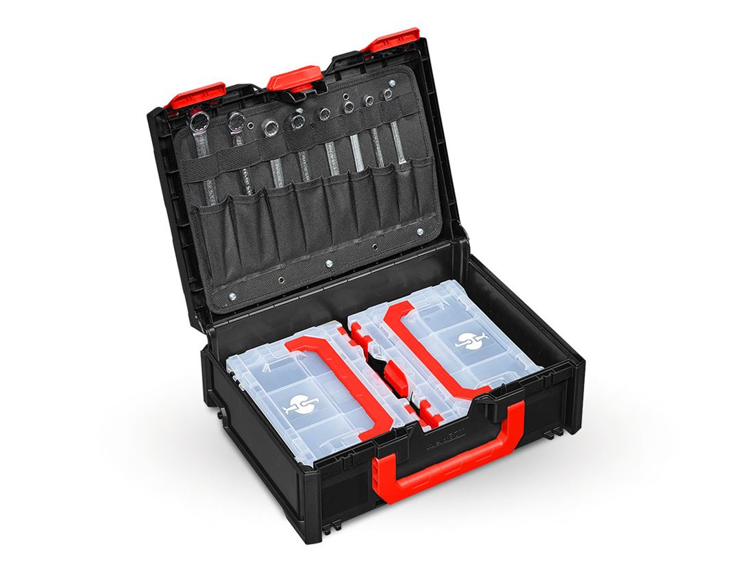 STRAUSSbox System: STRAUSSbox 145 midi + schwarz/rot 3