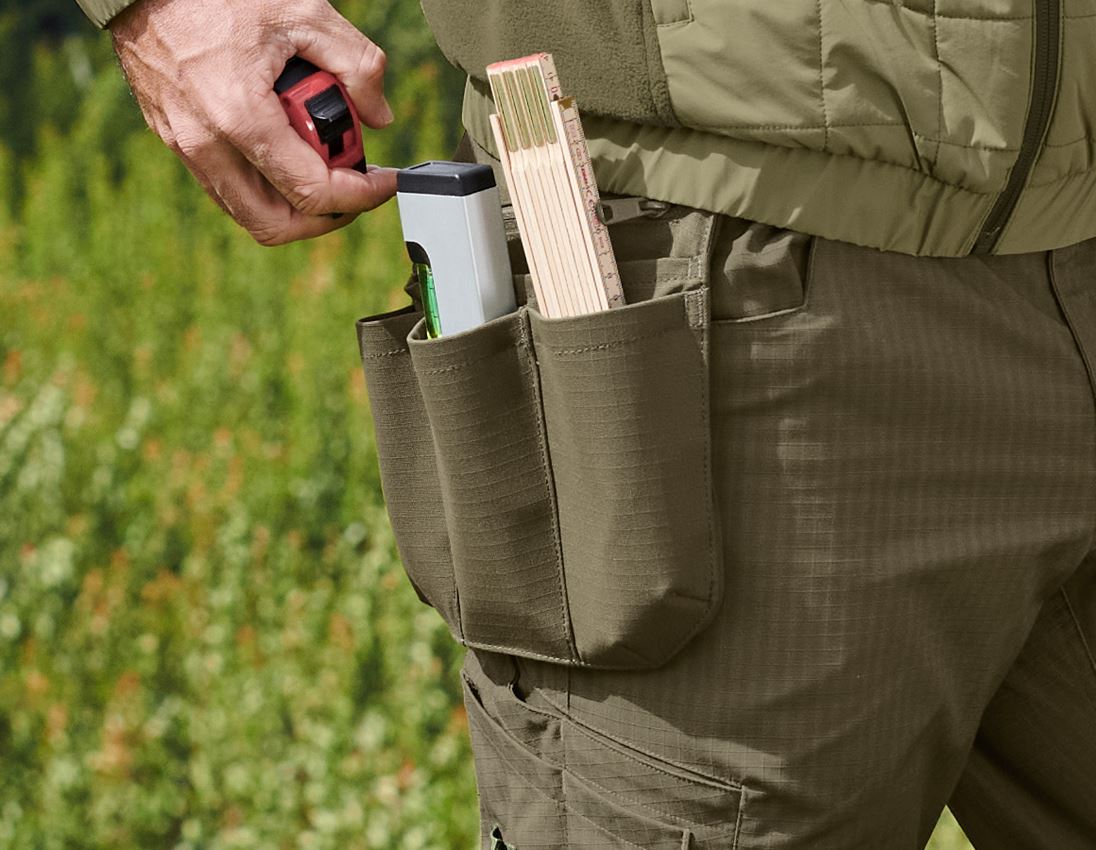 Accessories: Tool bags e.s.concrete solid + mudgreen
