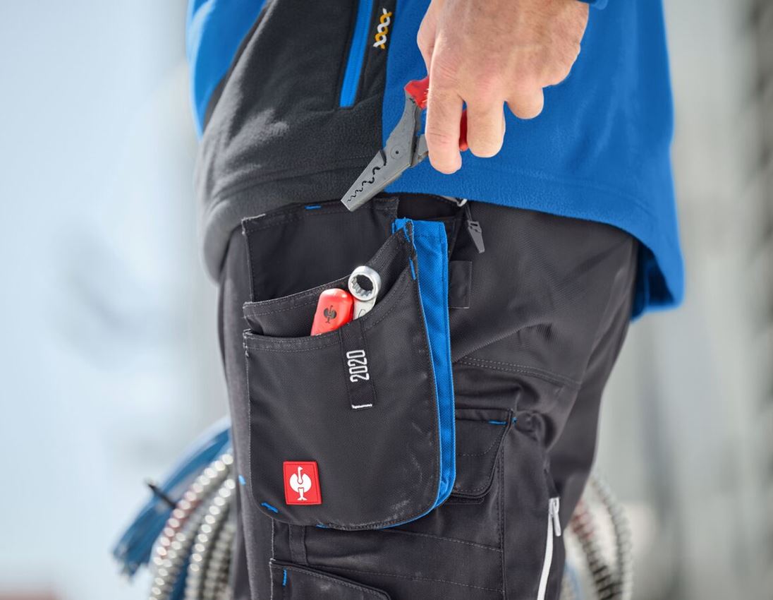 Accessoires: Werkzeugtasche e.s.motion 2020, klein + graphit/enzianblau