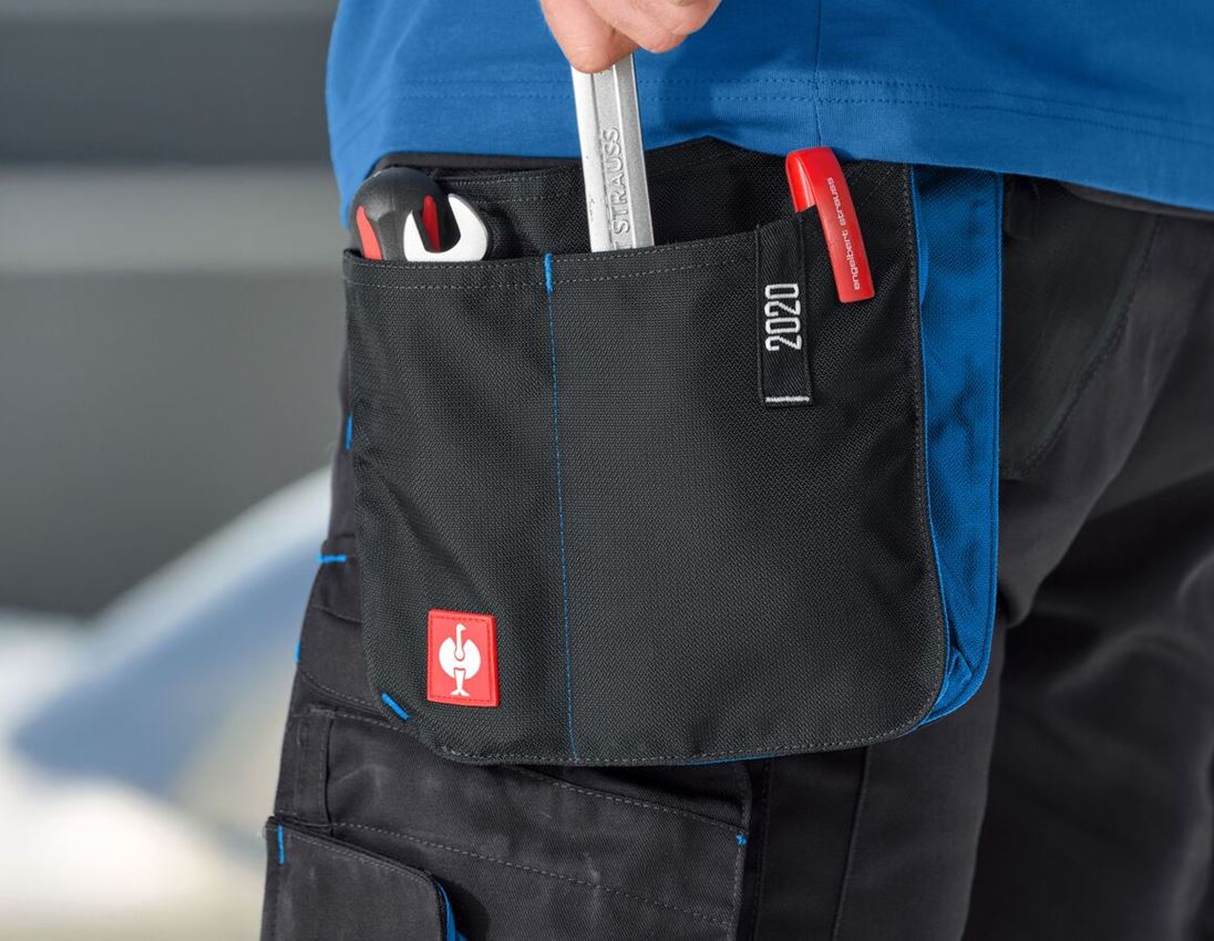 Accessoires: Werkzeugtasche e.s.motion 2020, groß + graphit/enzianblau