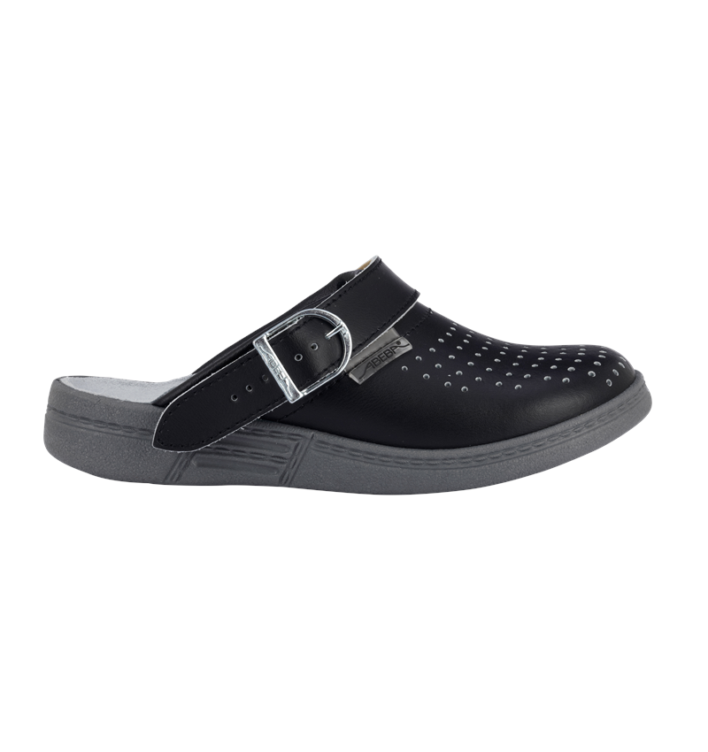Medical: ABEBA OB Pantolette Tahiti + schwarz 1