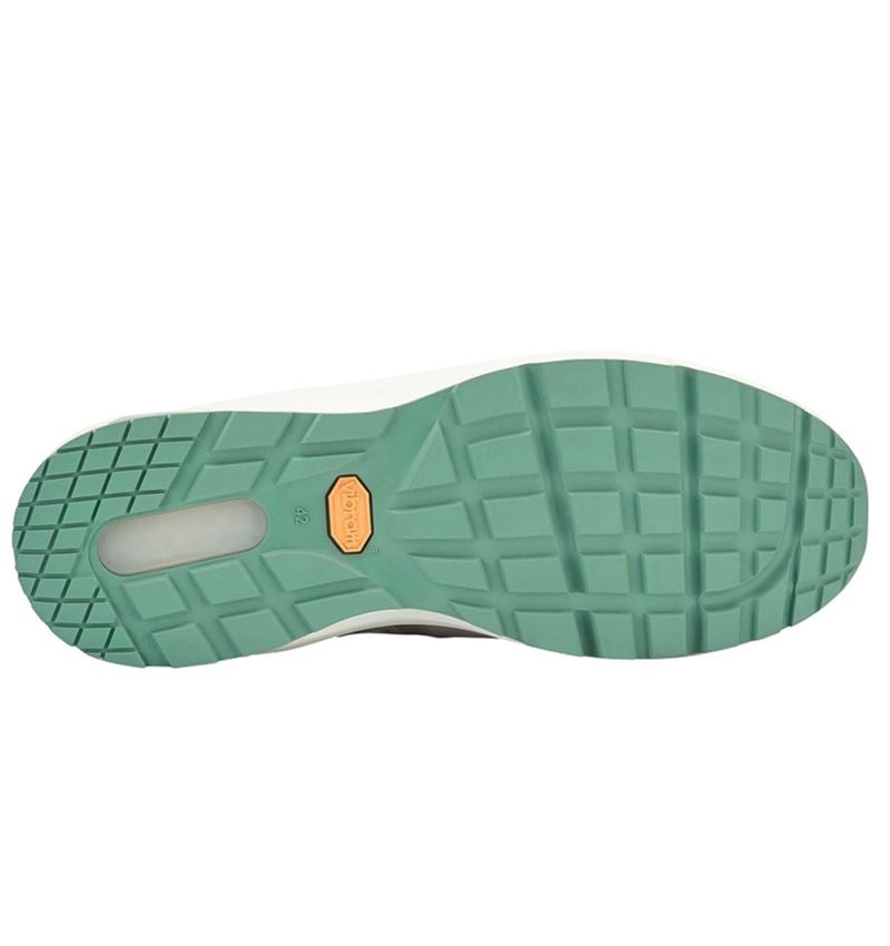 O1: O1 Work shoes e.s. Chete + warmsilver/malachitegreen 2