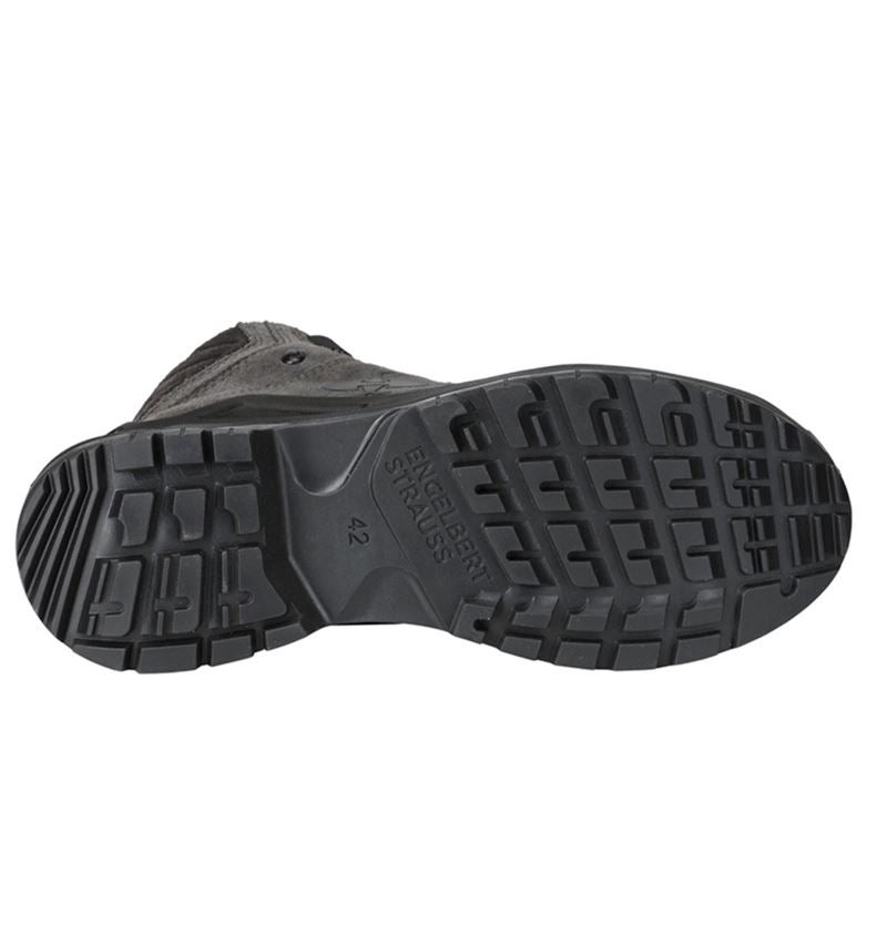 O2: O2 Work shoes e.s. Apate II mid + anthracite/black 4